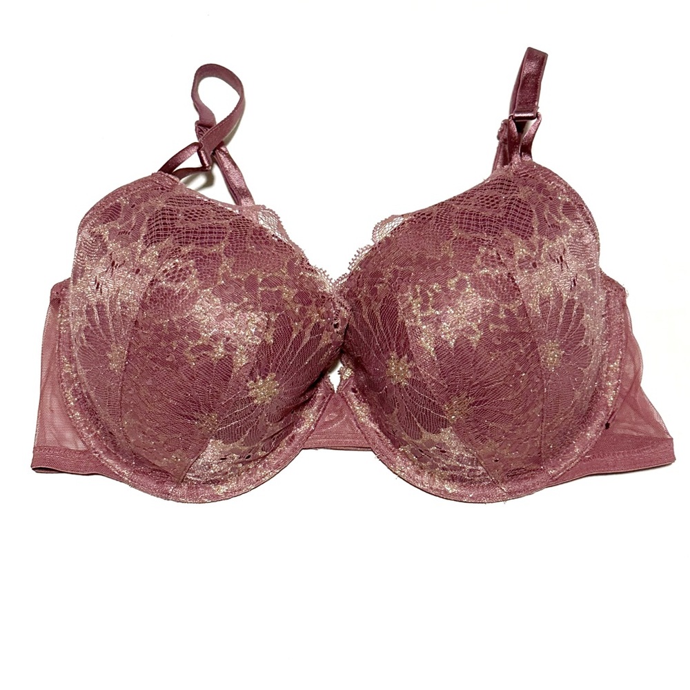 Victoria’s Secret Lined Demi/ Demi Double Lace Bra